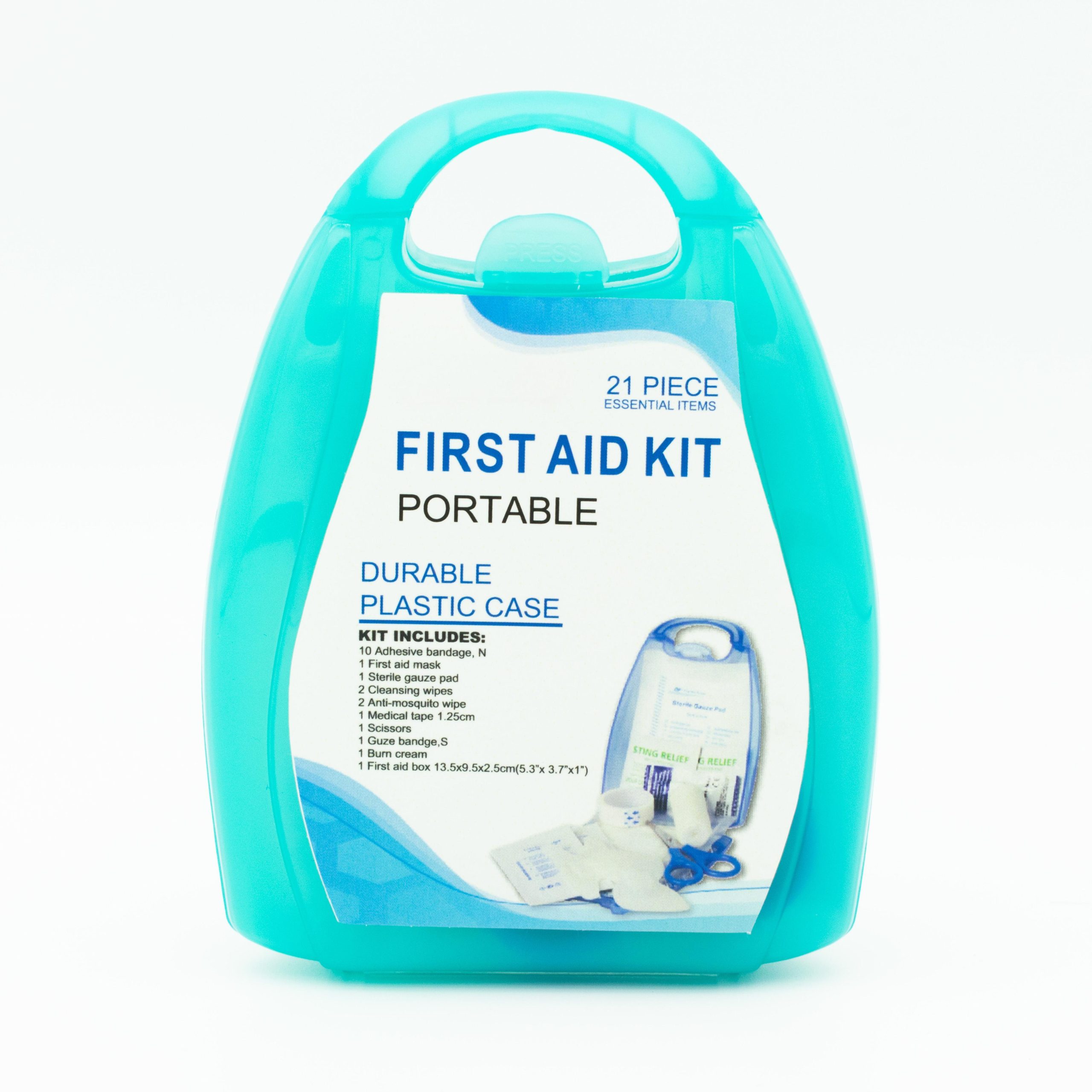 Plastic Emergency First Aid Kit