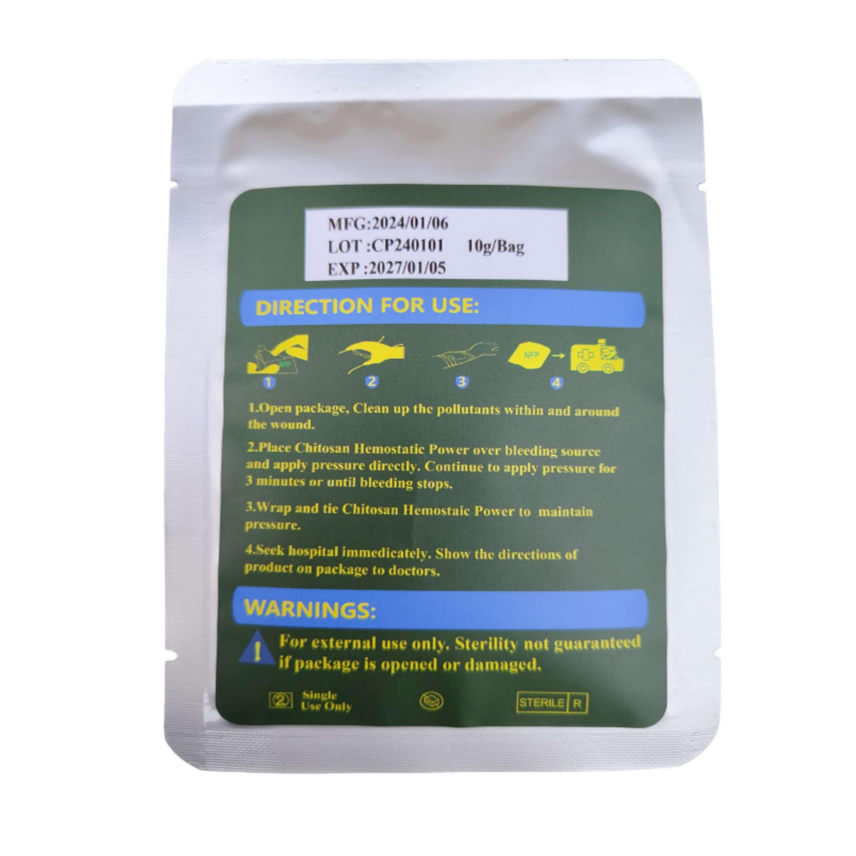 Chitosan Hemostatic Powder - 图片 2