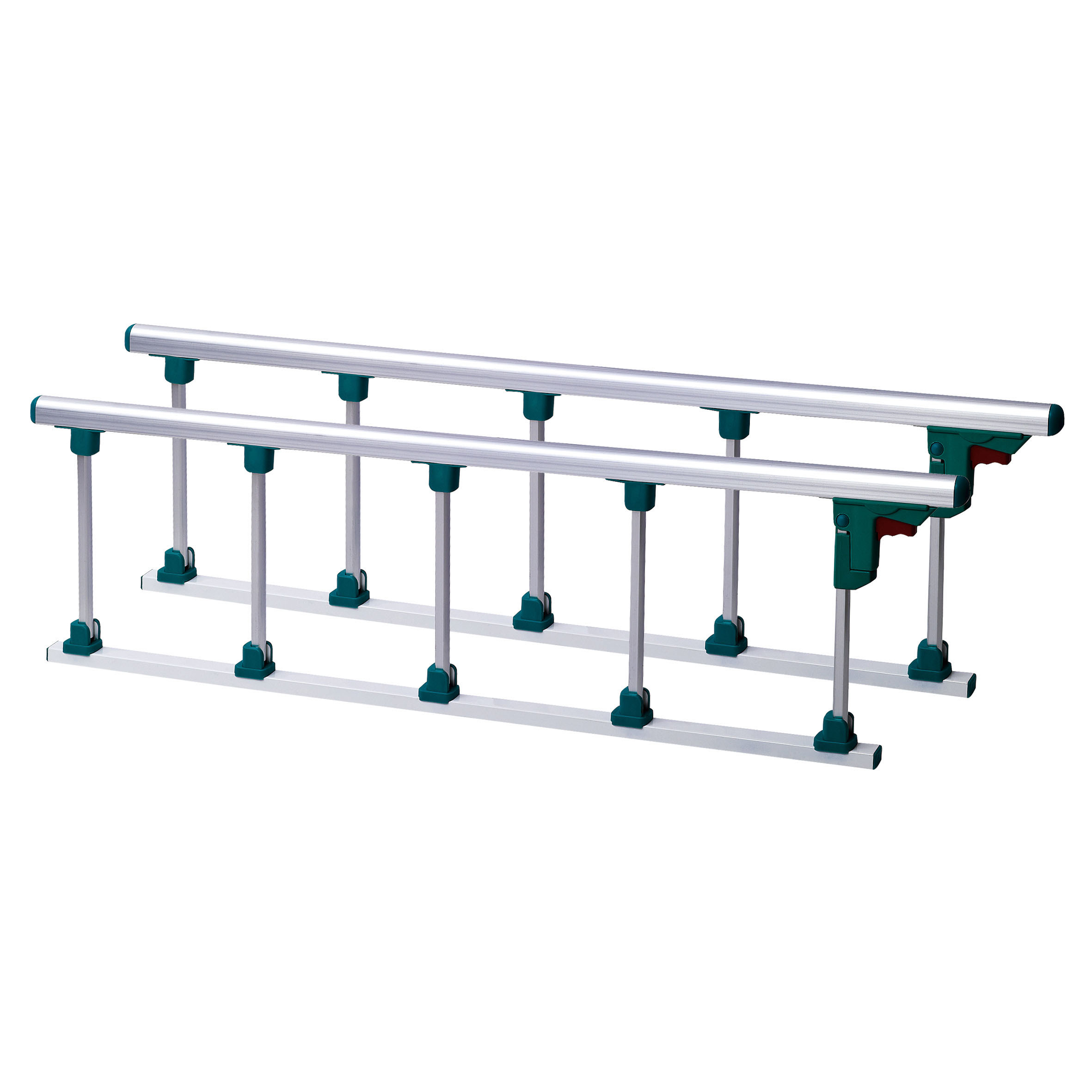 Hospital bed aluminum alloy guardrail - 图片 2